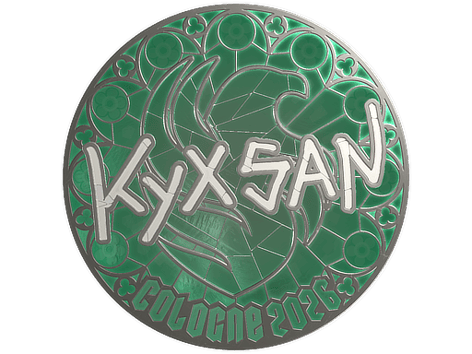 Adesivo | kyxsan (Brilhante) | Colônia 2026