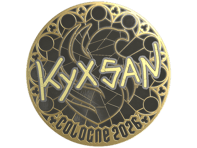 Sticker | kyxsan (Gold) | Cologne 2026