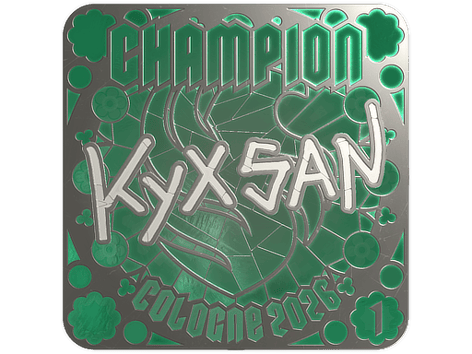 Adesivo | kyxsan (Foil, Ranked) | Cologne 2026