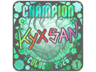 Sticker | kyxsan (Holo, Ranked) | Cologne 2026