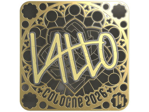 Pegatina | latto (Gold, Ranked) | Cologne 2026