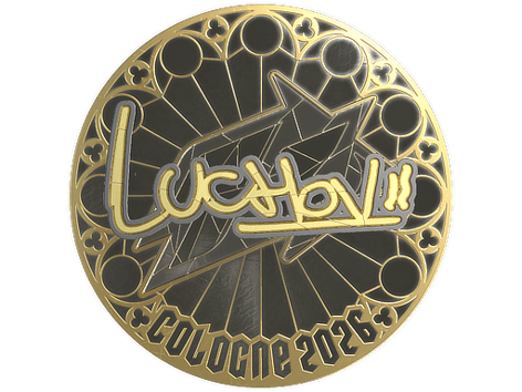 Aufkleber | luchov (Gold) | Köln 2026