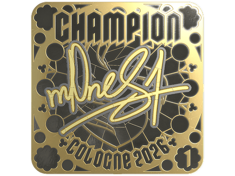 ステッカー | m0NESY (Gold, Ranked) | Cologne 2026