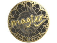Sticker | magixx (Gold) | Cologne 2026 Sticker | magixx (Gold) | Cologne 2026 image
