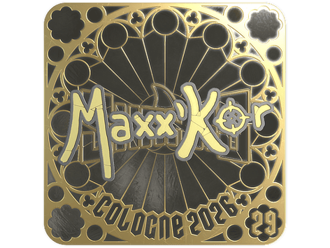สติกเกอร์ | maxxkor (Gold, Ranked) | Cologne 2026