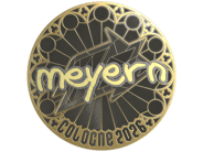 Sticker | meyern (Gold) | Cologne 2026 Sticker | meyern (Gold) | Cologne 2026 image