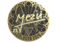 Sticker | mezii (Gold) | Cologne 2026 Sticker | mezii (Gold) | Cologne 2026 image