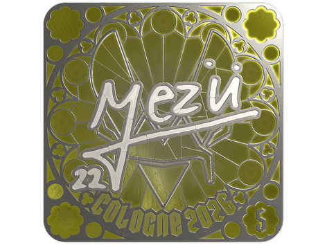 Hình dán | mezii (Foil, Ranked) | Cologne 2026