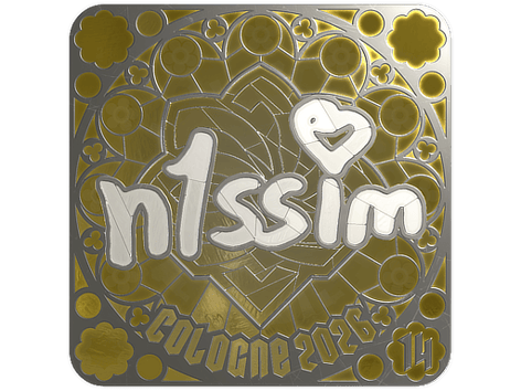 Adesivo | n1ssim (Foil, Ranked) | Cologne 2026