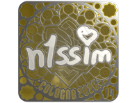 Sticker | n1ssim (Foil, Ranked) | Cologne 2026