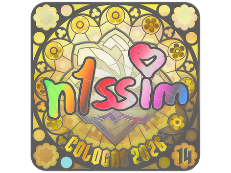 Adesivo | n1ssim (Holo, Ranked) | Cologne 2026