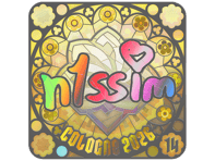 Sticker | n1ssim (Holo, Ranked) | Cologne 2026