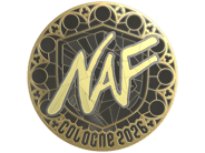 Sticker | NAF (Gold) | Cologne 2026 Sticker | NAF (Gold) | Cologne 2026 image