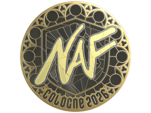 Sticker | NAF (Gold) | Cologne 2026