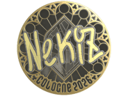 Sticker | NEKiZ (Gold) | Cologne 2026 Sticker | NEKiZ (Gold) | Cologne 2026 image