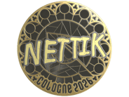 Sticker | nettik (Gold) | Cologne 2026 Sticker | nettik (Gold) | Cologne 2026 image