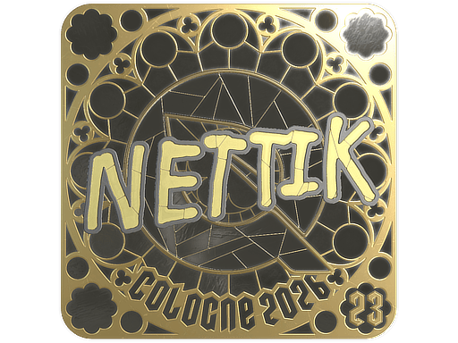 스티커 | nettik (Gold, Ranked) | Cologne 2026