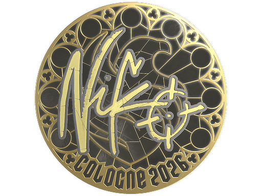 Adesivo | NiKo (Gold) | Cologne 2026