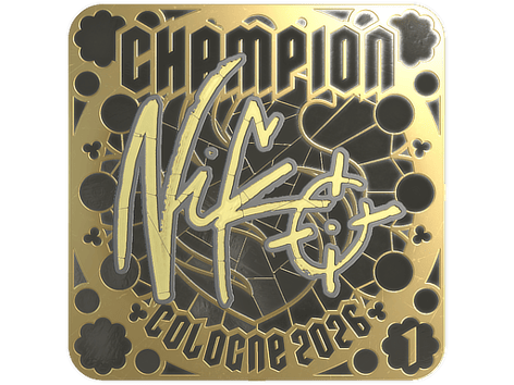 Sticker | NiKo (Gold, Ranked) | Cologne 2026
