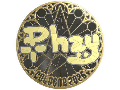 สติกเกอร์ | phzy (ทอง) | Cologne 2026