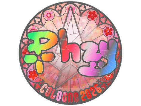 Aufkleber | phzy (Holo) | Köln 2026