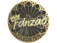 Sticker | rdnzao (Gold) | Cologne 2026 Sticker | rdnzao (Gold) | Cologne 2026 image