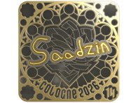 Sticker | saadzin (Gold, Ranked) | Cologne 2026