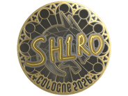 Sticker | sh1ro (Gold) | Cologne 2026 Sticker | sh1ro (Gold) | Cologne 2026 image