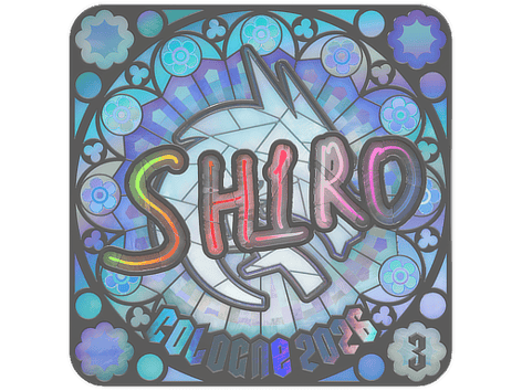 Hình dán | sh1ro (Holo, Ranked) | Cologne 2026