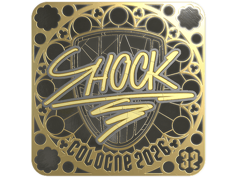 Hình dán | SHOCK (Gold, Ranked) | Cologne 2026