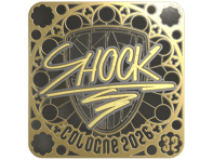 Sticker | SHOCK (Gold, Ranked) | Cologne 2026