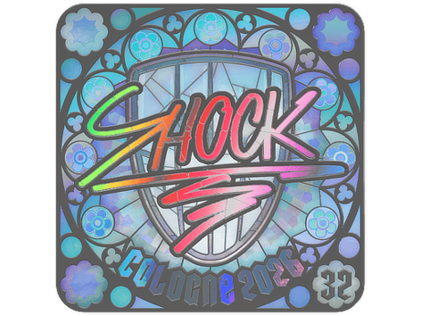 Adesivo | SHOCK (Holo, Ranked) | Cologne 2026