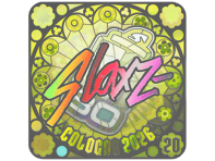 Sticker | slaxz- (Holo, Ranked) | Cologne 2026
