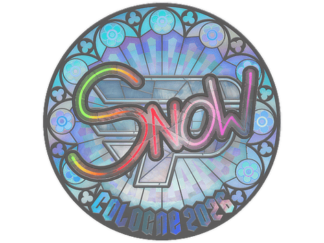 Aufkleber | snow (Holo) | Köln 2026