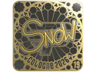 Sticker | snow (Gold, Ranked) | Cologne 2026