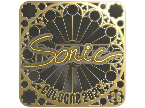 Aufkleber | Sonic (Gold, Ranked) | Cologne 2026