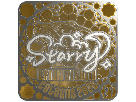 스티커 | Starry (Foil, Ranked) | Cologne 2026