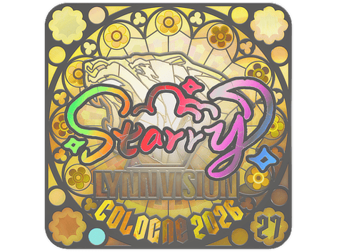 Sticker | Starry (Holo, Ranked) | Cologne 2026
