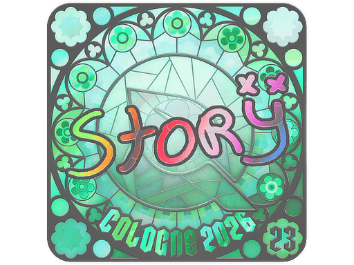 Pegatina | story (Holo, Ranked) | Cologne 2026