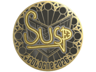Sticker | susp (Gold) | Cologne 2026