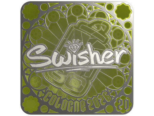 스티커 | Swisher (Foil, Ranked) | Cologne 2026