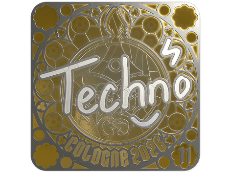 Pegatina | Techno4K (Foil, Ranked) | Cologne 2026