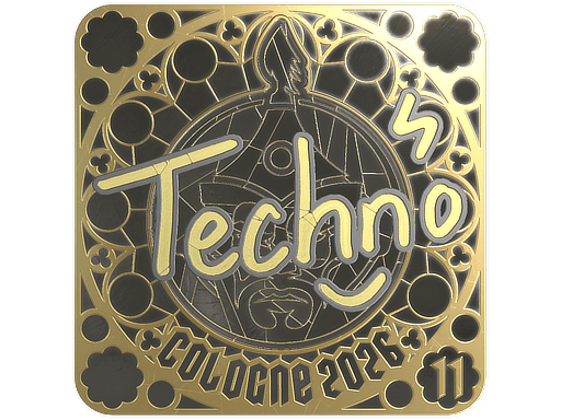 스티커 | Techno4K (Gold, Ranked) | Cologne 2026