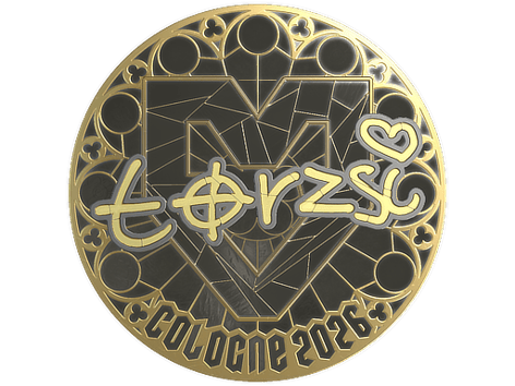 Pegatina | torzsi (dorada) | Colonia 2026