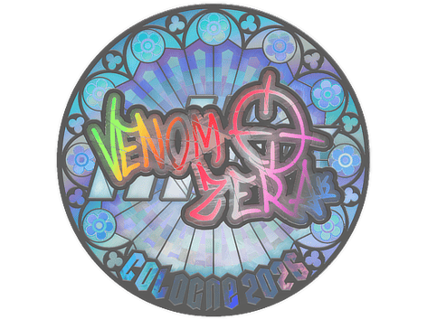 Adesivo | venomzera (Holográfico) | Colônia 2026