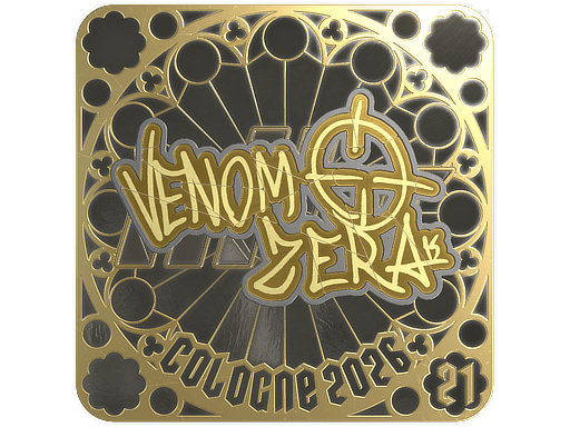 Sticker | venomzera (Gold, Ranked) | Cologne 2026
