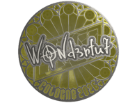 Sticker | w0nderful (Foil) | Cologne 2026