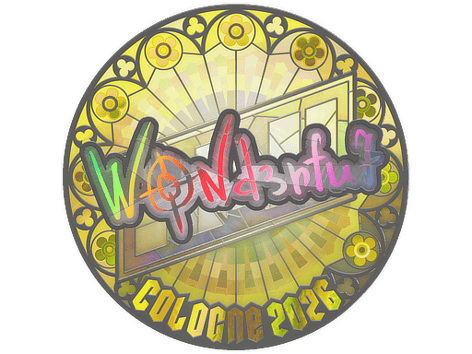Sticker | w0nderful (holo) | Cologne 2026