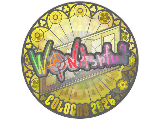 Naklejka | w0nderful (Holo) | Cologne 2026