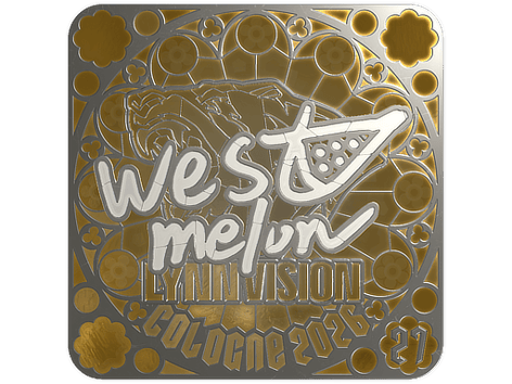 Adesivo | westmelon (Foil, Ranked) | Cologne 2026